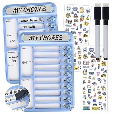 Magnetic Whiteboard Contact Paper, 39 x 18 Peel and Stick Magnetic  Wallpaper, Dry Erase White Board Sticker Set with Magnetic Chore Chart and