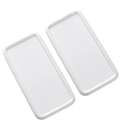 Rectangle ceramic paint palette for acrylic painting