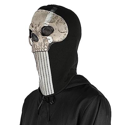 Pigmiss Ghost Mask MW2 War Game Ghostface Skeleton Mask Scary Full Head Skull  Mask Halloween Cosplay Costume for Adult Men Women - Yahoo Shopping