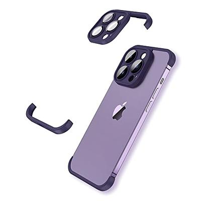 For iPhone 13 14 15 Pro Max Case Shockproof Camera Lens Slide Ring