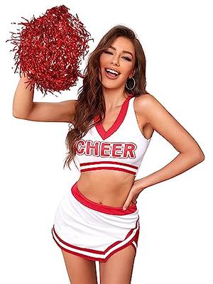 Cheerleader Costume for Women Sexy Musical Uniform Fancy Dress 3 PCS  Cheerleading Complete Outfit - Yahoo Shopping