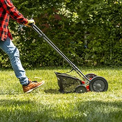 Craftsman 1816-16CR 16-Inch 5-Blade Push Reel Lawn Mower with Grass  Catcher, Red - Yahoo Shopping