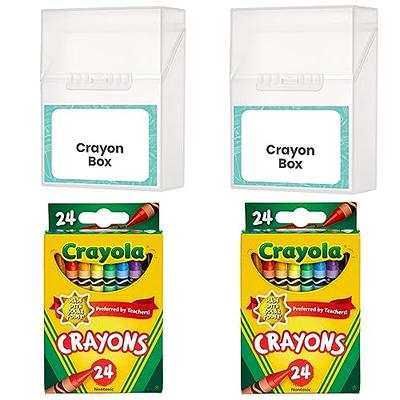 Choice 4 Pack Kids Restaurant Crayons in Print Box - 100/Pack