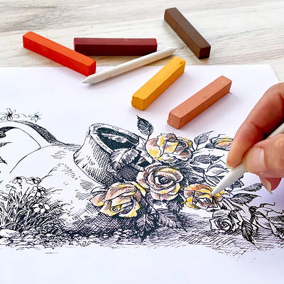 29 Pcs Professional Drawing Pencil Kit Set Sketch Pencil Set Charcoal  Crayon Drawing Artist Tools Pencil Artist Pencils Crafts Free Shipping 