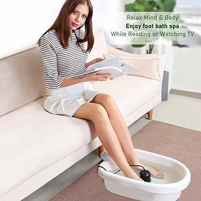 Portable Ionic Bath Spa Ion Foot Detox Machine With Tub & pack of