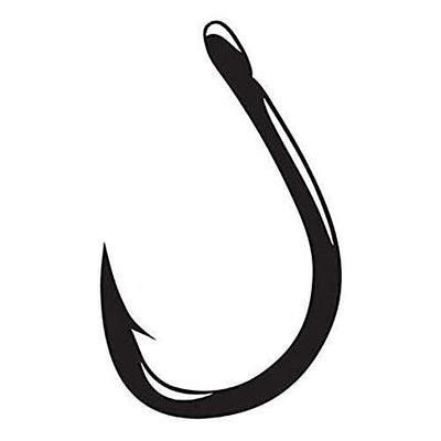 Gamakatsu Round Bend Offset Worm Hooks - NS Black - 25 Pack - Size #4/0 -  Yahoo Shopping