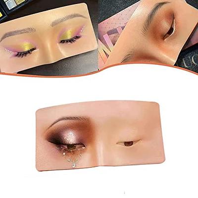 Makeup Practice Face - Silicone Face Eye Makeup Practice Board,Pad Bionic  skin Makeup Mannequin Practice Model,Make up/face painting Practice  Training,Perfect Makeup Practicing Aid for Beginner (1pcs) - Yahoo Shopping
