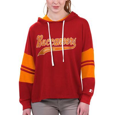 Women's Starter Red Tampa Bay Buccaneers Bump And Run Long Sleeve Hoodie  T-Shirt - Yahoo Shopping