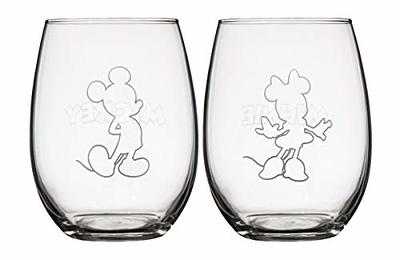 Disney Mickey Ghost Black Bamboo Tumblers 4 Piece Set, Size: One Size