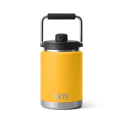 YETI Rambler 64 oz Bottle, Vacuum Insulated, Stainless Steel with Chug Cap,  Alpine Yellow