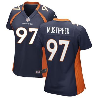 Mens Denver Broncos Nike Alternate Game Jersey - Navy - Courtland Sutton