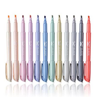 EOOUT Highlighters, 15 Pack, Highlighters Assorted Colors, Pastel  Highlighter Set, Aesthetic Highlighters, Dual Tips, Chisel Tip, Bullet Tip