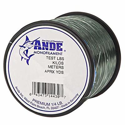 ANDE A14-50G Premium Monofilament, 1/4-Pound Spool, 50-Pound Test