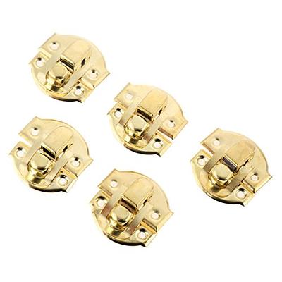 Cheap 10 Pcs Bronze Iron Box Latch Hasps Lock Catch Latches Gift Wood  Jewelry Suitcase Buckle Clip Clasp Vintage Furniture Hardware