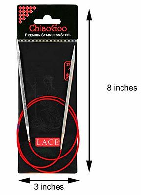 ChiaoGoo chiaogoo Knitting Needles Red Lace circular 47 inch