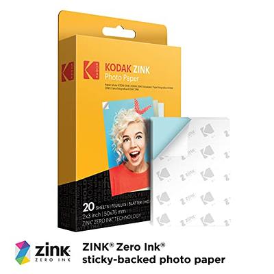Kodak Mini 2 HD Wireless Mobile Instant Photo Printer w/4PASS Patented  Printing Technology (Black) – Compatible w/iOS & Android Devices - Real Ink  In