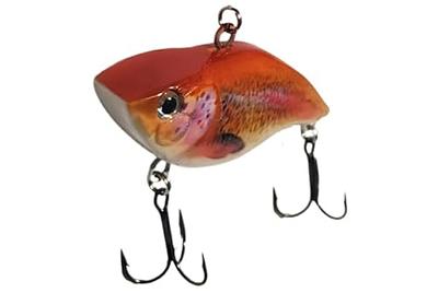 2 3/4 DDT Lipless Crankbait for Bass Fishing Lure Vibe Trap Crank Bait  Lifelike Bait Sink (Rainbow Trout) - Yahoo Shopping
