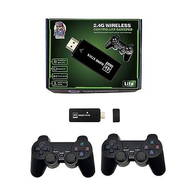 4K HDMI TV Game Stick Built-in 64GB 20000+ Video Games Console Wireless  Gamepad