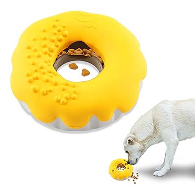 Dog Balls Treat Dispensing Dog Toys, Dog Toys for Aggressive Chewers Large  Breed, Nearly Indestructible Squeaky Dog Chew Toys for Large Dogs, Natural  Rubber Dog Puzzle Toys, Tough IQ Dog Treat Balls 