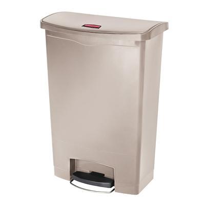 Rubbermaid 1971257 Slim Jim 64 Qt. / 16 Gallon Blue Rectangular Trash Can