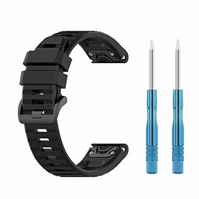 Watch Bands Compatible for Garmin forerunner 955/Forerunner 955 Solar Band  Silicone Wristband Strap Replacement Bracelet for Garmin Forerunner 955/955