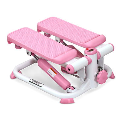 Sunny Health & Fitness P8200 Pink Magnetic Upright Exercise Bike