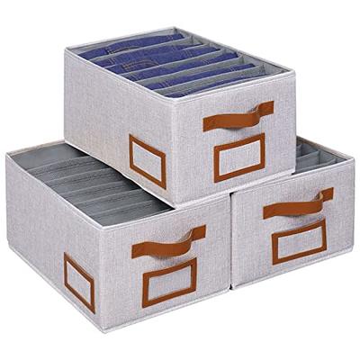 Thickened 6/7/9/11 Grids Closet Organizer Storage Box Foldable Underwear Organizers  Storage Dividers Drawer Organizer Socks Box for Clothes