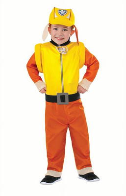 Men's Paw Patrol Marshall Jumpsuit Costume by Rubie's - One Size