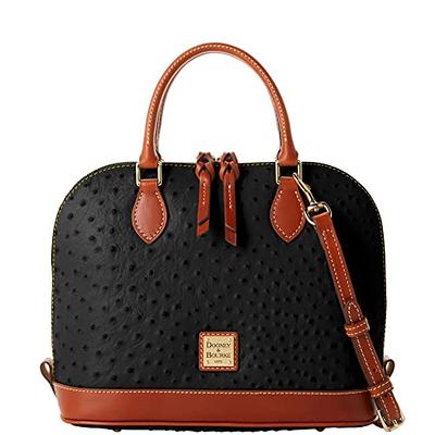 Dooney & Bourke Pebble Grain Zip Satchel - Yahoo Shopping