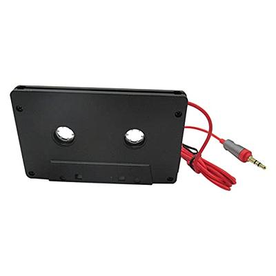  Reshow Cassette to Aux Adapter with Stereo Audio, Premium Car  Audio Cassette Adapter with 3.5mm Headphone Jack : Electronics