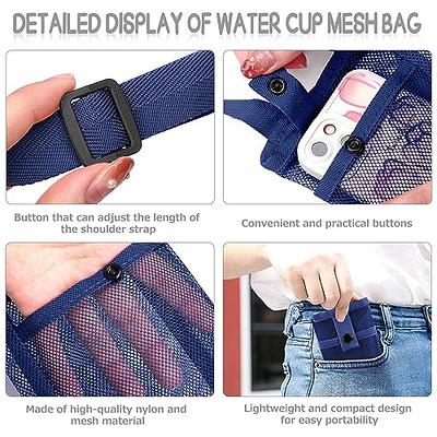 Water Bottle Holder Water Bottle Carrier with Adjustable Shoulder Strap  Beach Bottle Bag Water Bottle Sling Dog Water Bottle Sleeve for Sports Gym  Hiking Camping Walking 