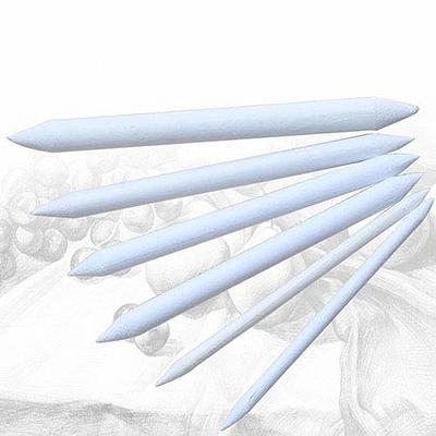 Ciieeo 54 pcs Tortillions Sketch Student Pencil Art for Portable Paper  Tools Stumps Artist White Drawing Painting Tool Stump Blending and Blenders