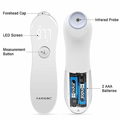 Forehead and Ear Baby Thermometer for Adults: COOCEER Fast Accurate  Contactless Temperature Reading - Easy Fever Thermometer for Family Kids  Infants Children Toddler