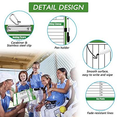 HIGHRAZON Volleyball Coaches Clipboard, Double-Sided Dry Erase Coach  Clipboard, Volleyball Whiteboard for Coaches, Lineup White Board with  Marker for Coaches Gift - Yahoo Shopping