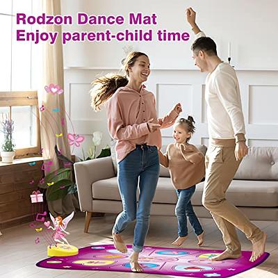 Dance Mat Toys for 3 4 5 6 7 8 9 10+ Year Old Girls Birthday Gifts, Musical  Danc