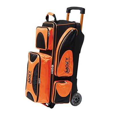 900 Global Deluxe 3 Ball Roller Bowling Bag- Blue/Gold