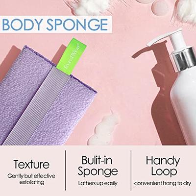 Cleanlogic Bath and Body Foam Loofa Body Sponge, 3 Count