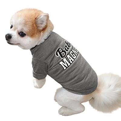 Summer Dogs Clothes Pet T Shirt Letter Dog Print T Shirts Soft Shirts  Sleeveless Apparel Pet Clothes For Small Medium Dog - Pet Supplies - Temu