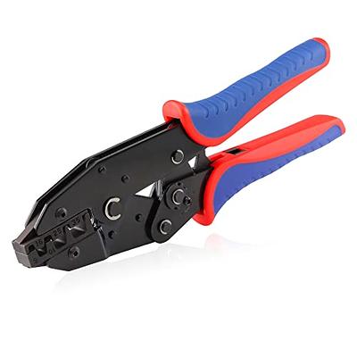 iCrimp Open Barrel Terminal Crimping Tool for Molex Style DELPHI AMP TYCO  Deutsch Terminals Crimper, Molex Crimping Tool,24-14 AWG