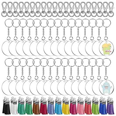 YETOOME Acrylic Heart Keychain Blanks, 120 Pcs Clear Heart Keychains Kit  with Acrylic Blanks, Key Rings, Tassels and Jump Rings for DIY Keychain  Vinyl Crafting - Yahoo Shopping