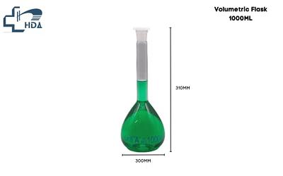 Corning Pyrex Borosilicate Glass Narrow Mouth Erlenmeyer Flasks with Heavy  Duty Rim, 1000ml Capacity (Case of 24)