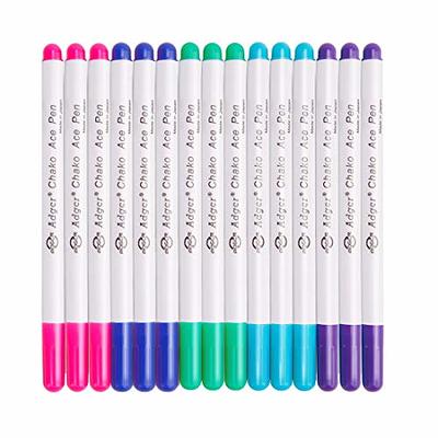 YsesoAi 15-Count 5 Color Disappearing Erasable Ink Fabric Marker