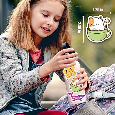 WWT Stickers for Water Bottles,100Pcs Cute Vsco Vinyl Aesthetic Waterproof  Stickers Laptop Hydroflask Skateboard Computer Stickers for Teens Kids  Girls : : Computers