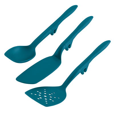 Mainstays Teal Silicone Slotted Kitchen Spatula / Turner 