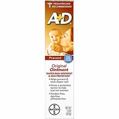 A&D Diaper Rash Ointment & Skin Protectant Original, 4 oz x 2 tubes