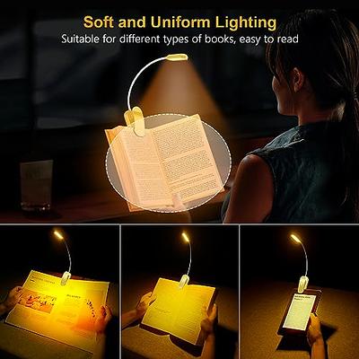 Gritin 9 LED Rechargeable Book Light for Reading in Bed - Eye