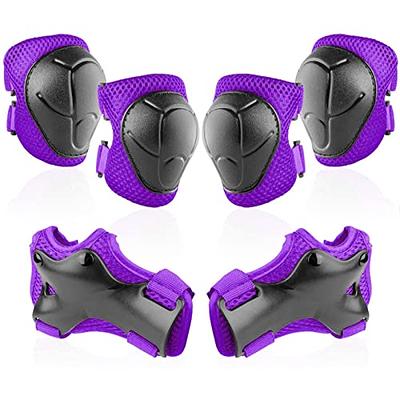 SMLJFO Knee and Elbow Pads for Kids Youth Skateboard Protective