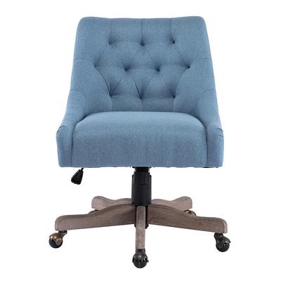 Arrow Height Adjustable Hydraulic Sewing Chair - Duchess Blue