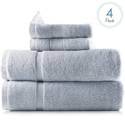 DAN RIVER 100% Cotton Bathroom Towel Set, 2 Oversized Bath Towels 30x52, 2  Hand Towels 16x28, 4 Wash Cloths 12x12, Ideal for Home Hotel and Spa, Ultra  Soft, Absorbent, Burgundy Towel Set, 600 GSM