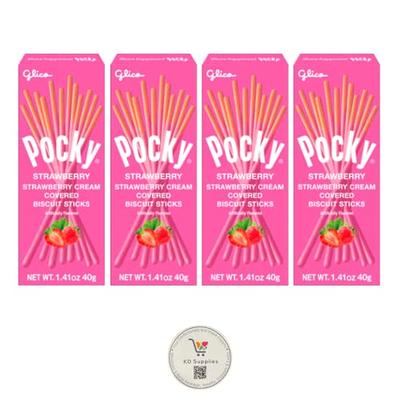 Pocky Cream Covered Biscuit Sticks Chocolate / 2.47 Oz-10 Count